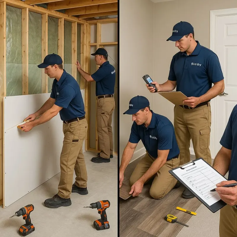 Repairs and Reconstruction process in Hawthorn Woods, IL